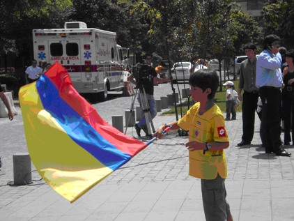 Concentración en Santiago