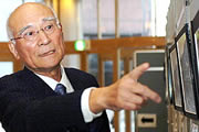 Yoshitoshi Fukahori en Nagasaki. (Noriko Tokuno / © Mainichi Shimbun)