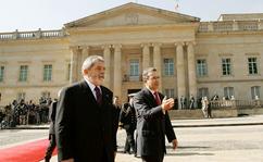 Lula y Uribe (Foto: Ricardo Stuckert/ABr)