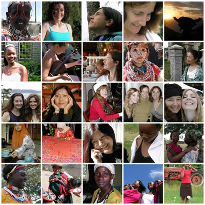 Mosaico Mujeres del Mundo (Angela Sevin et al./Flickr, licencia CC-BY)