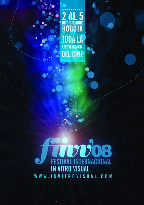 Afiche del Festival Internacional In Vitro Visual 2008