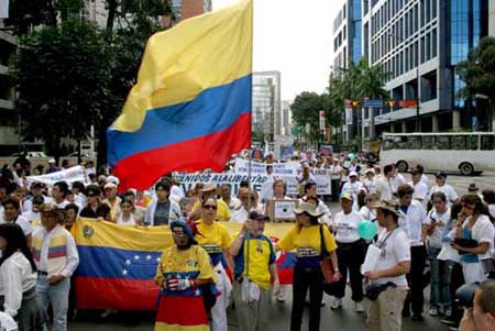 Marcha en Caracas