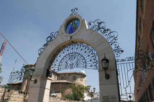 Portal de acceso al centro histórico del municipio de Ch�a, Cundinamarca