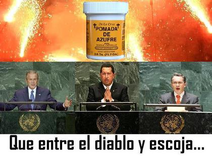 Que entre el diablo y escoja...