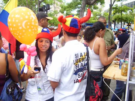 Marcha en Caracas