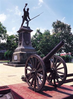 Monumento a Juan Santamaría en Alajuela (Costa Rica)