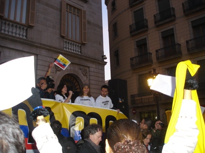 Marcha en Barcelona