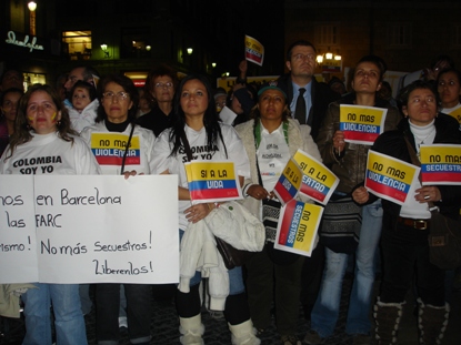 Marcha en Barcelona