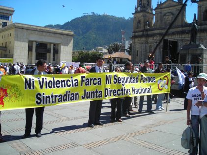 Ni violencia farca ni seguridad paraca