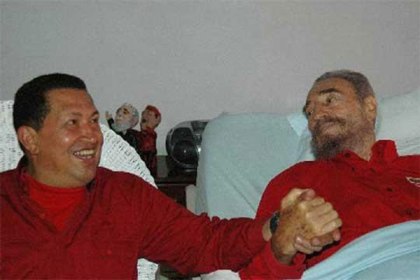 Chávez y Fidel