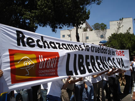 Marcha contra las FARC