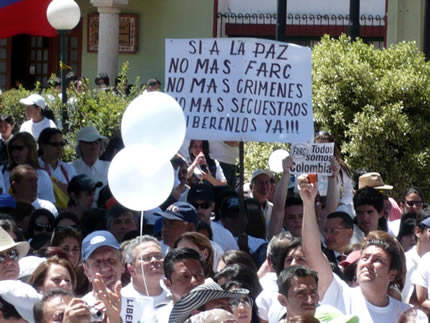 Marcha en Chía