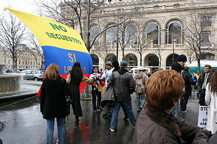 Concentración en París