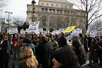 Concentración en París