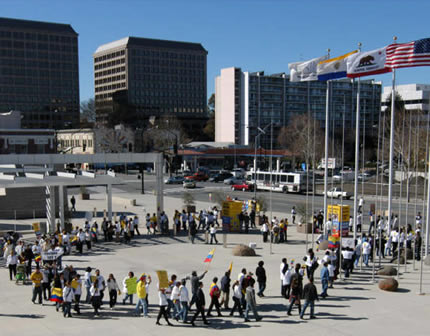 Marcha en San José, CA