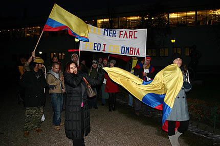 Manifestación en Bergen