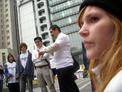 Concentración en Hong Kong