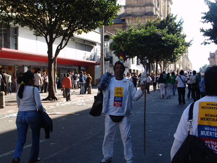 Marcha contra las FARC