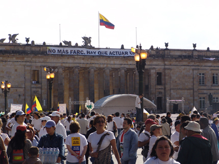 Marcha contra las FARC