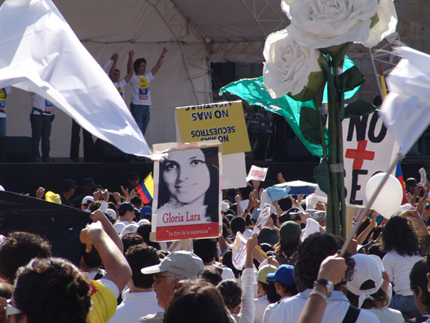 Marcha contra las FARC