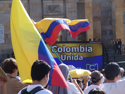 Marcha contra las FARC