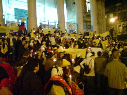 Concentración en Bruselas