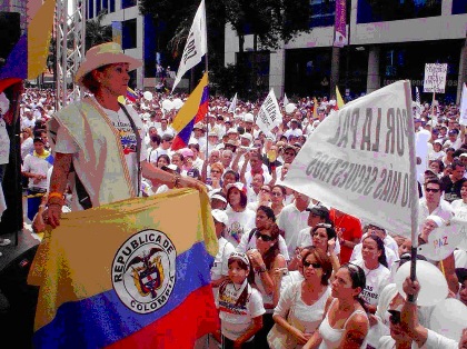 Marcha en Maracaibo