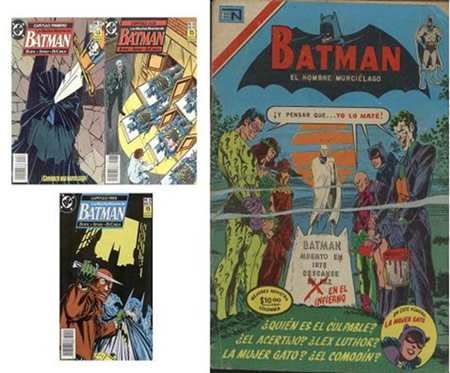 Portadas de Batman Portadas de Batman
