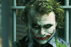 Heath Ledger como Joker (Guasón) Heath Ledger como Joker (Guasón)