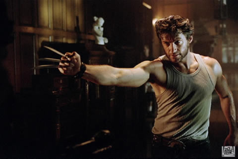 Hugh Jackman como Wolverine Hugh Jackman como Wolverine