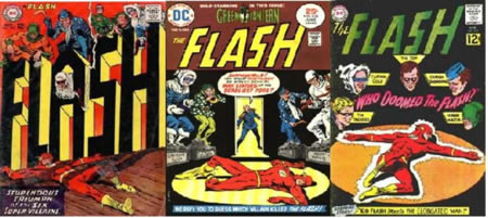 Flash con Los seis supervillanos Flash con Los seis supervillanos