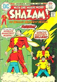 Portada de un número de Shazam Portada de un número de Shazam