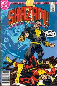 Portada de un número de 'Shazam'