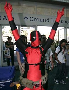 Un fanático del 'cosplay' Un fanático del 'cosplay'