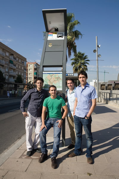 Gerard Lorente, Rubén Oya, Erik Simons y Jaciel Reyes