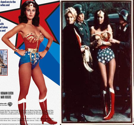 Linda Carter como Wonder Woman