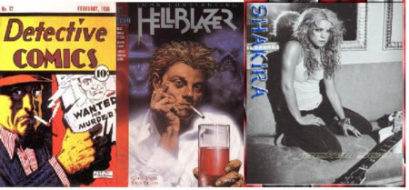 Detective Comics / Hellblazer / Shakira Detective Comics / Hellblazer / Shakira