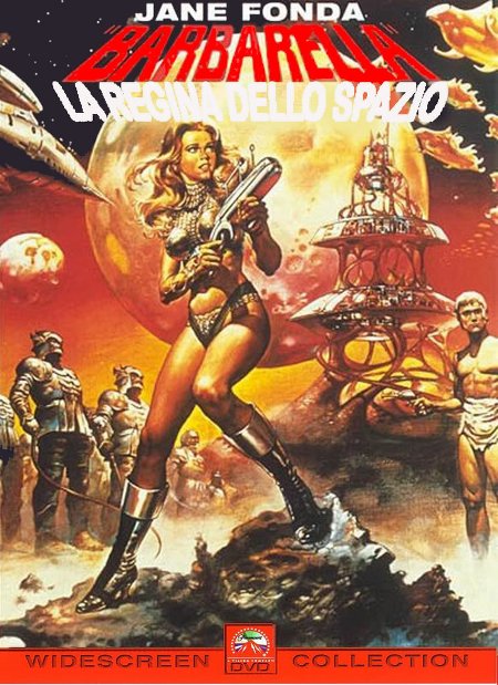 Barbarella: la reina del espacio, con Jane Fonda