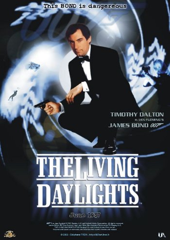 Timothy Dalton en The Living Daylights