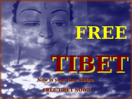 Free Tibet - Foto de andybear